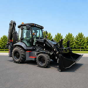Chargeuse-pelleteuse 3CX de qualité supérieure fabriquée en Chine, fabricant chinois FEISTE, tracteur-pelleteuse diesel 4x4 à vendre - Product Image 1