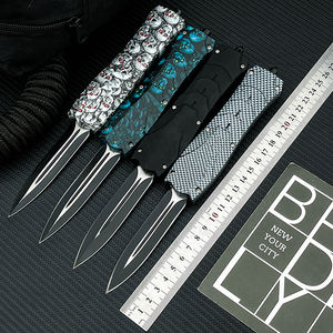 مخصص للتخييم <span class=keywords><strong>OTF</strong></span> مع مقبض بلاستيكي ABS مقبض جيب EDC درجة ديي تصنيع المعدات الأصلية دعم توريد المصنع مباشرة - Product Image 6