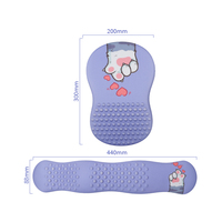 Ensemble repose-poignets ergonomique 3D personnalisé en mousse à mémoire de forme pour clavier et souris
