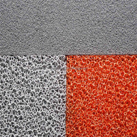 Mousse métallique en aluminium, cuivre et nickel Aegis AEGIS, cellules ouvertes, PPI 40/50/60, taille personnalisable pour les applications de filtration et d'électrodes