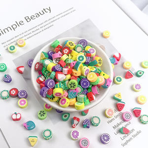 Multiple Styles 500g/bag 10mm Spacer Beads Clay Beads Polymer Clay Beads for Jewelry Making DIY Handmade Jewelry Crafts - Product Image 1