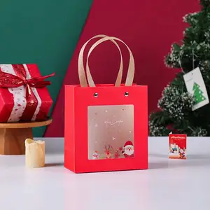 Hochwertige Papiertüten mit individuellem Logo, Einkaufstaschen aus Verpackungs papier mit gestanztem Griff für Geschenk kleidung/
