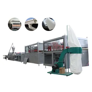 PVC artificial marble stone board sheet profile production line making machine