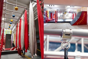 Balançoire d'ariel <span class=keywords><strong>yoga</strong></span>, équipement d'intérieur, polyvalent, commercial, de haute qualité, pour intérieur, guerrier ninja - Product Image 2