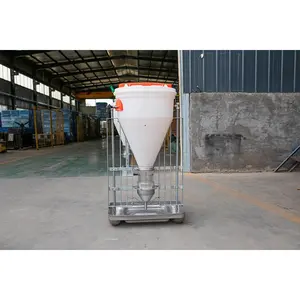 Automatic Pig Dry Wet Feeder Pig Feeder with Stainless Steel 304 Feed Pan PE hopper