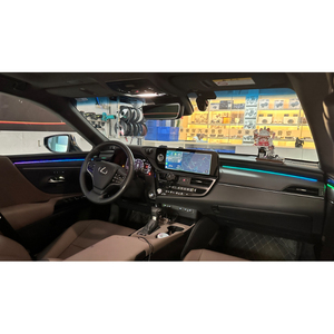 Luz Ambiental de 64 Colores en Negro Roble para Lexus ES 2018-2025, Accesorios de Actualización de Iluminación Interior - Product Image 2