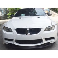 Pour BMW Série 3 E90 E92 E93 M3, lèvre de pare-chocs avant en fibre de carbone, séparateur, spoiler, kit carrosserie aérodynamique 2006-2013
