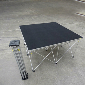 Portable Carpet and Non-slip Stage Platform Event Folding Aluminum Alloy Wedding Spider Stage - Product Image 1