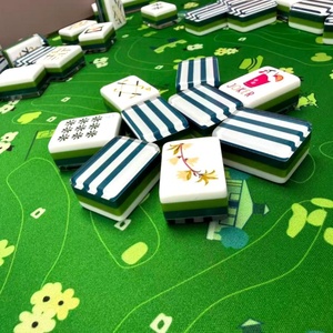 Juego de Mahjong Americano Personalizado de 160 Piezas con Tablero Acrílico, un Regalo de Juego Lujoso y Elegante - Product Image 5