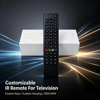 Control Remoto IR de 42 Teclas para TV, Fabricante OEM ODM JCXK, Carcasa Personalizada para Equipos de Televisión
