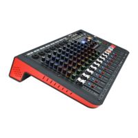 Mixeur audio professionnel OBT-5100A Console de mixage de puissance mixage de son en direct 8 canaux mélangeurs audio