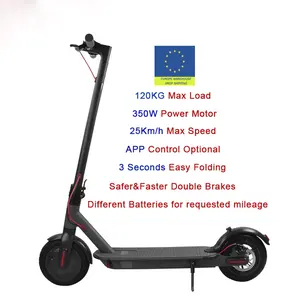 2021 वयस्कों 36V Foldable ड्रॉप शिपिंग 350W 2 पहियों यूरोपीय संघ ई स्कूटर यूरोप गोदाम इलेक्ट्रिक स्कूटर