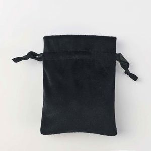 Wholesale <b>Small</b> Jewelry Pouch Luxury Custom Logo Velvet Drawstring Pouch Jewelry <b>Gift</b> <b>Bag</b> <b>Small</b> Velvet Packaging <b>Bag</b> with Ribbon - Product Image 6
