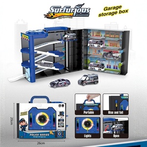 Boîte <span class=keywords><strong>de</strong></span> rangement <span class=keywords><strong>pour</strong></span> enregistreur <span class=keywords><strong>de</strong></span> jeu <span class=keywords><strong>pour</strong></span> enfants Parking Jouet Rampe Piste <span class=keywords><strong>de</strong></span> levage Parking Garage Set <span class=keywords><strong>de</strong></span> jeu avec lumières et musique - Product Image 3