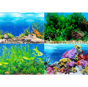 Groothandel Dubbele Enkelzijdige <span class=keywords><strong>Aquarium</strong></span> Decoratieve Natuur Imiteert <span class=keywords><strong>Aquarium</strong></span> Achtergrond - Product Image 2