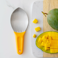 Ustensiles de cuisine Portable manuel qualité mangue épluchage tranchage couteau d'office en acier inoxydable multifonction fruits salade éplucheur Cutter