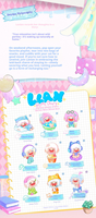 Boneka Plush Blind Box Seri Buku Harian Rumah, Figur Kartun Lucu Set Lengkap, Mainan Blind Box Koleksi Grosir OEM