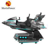 VR Arcade Games Entertainment Machines Flight 360 Equipo de juego 9D Simulator Full Motion Platform Simuladores de vuelo a la venta