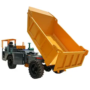 New Designed Professional 4/8 Ton UK8 Articulated Mining Transport Vehicle Dump Truck for Sale Medium-sized Truck 4x4 Diesel