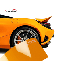 Vinilo Premium Naranja McLaren con Certificación SGS, Autoadhesivo, de Alto Brillo, que Cambia de Color, con una Grosor de 7.5mil, para Envoltura de Automóviles
