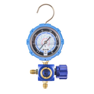 Manómetro Analógico Niu Daju 0-35 Bar 0-500 Psi, Herramienta de Carga de Refrigerante al Vacío para Aire Acondicionado R22 R410A - Product Image 1