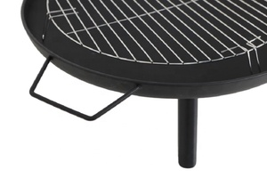 Leisure <b>Portable</b> Outdoor <b>Firepit</b> Steel BBQ Adjustable Height for Charcoal Firewood Burning Outdoor Furniture Park Use Baking - Product Image 5