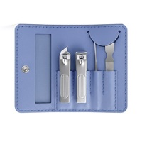 Ensemble de manucure personnalisé avec coupe-ongles, lime à ongles et cure-oreilles