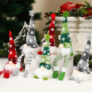 Guirlande lumineuse LED de Noël 2025, gnome lumineux de Noël, ornement cadeau, décoration de Noël, lumières de Noël, décoration de table - Product Image 3
