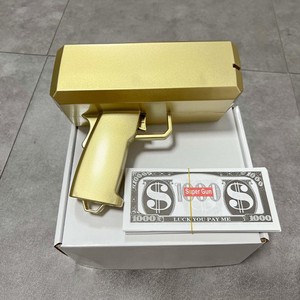 Pistola de <span class=keywords><strong>Dinero</strong></span> <span class=keywords><strong>El</strong></span>éctrica de Gran Potencia para Fiestas de Cumpleaños, Regalos Empresariales, Juguete para Festivales, Pistola de Dólares - Product Image 3