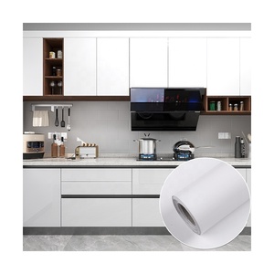 Papel de contacto moderno gris, papel tapiz impermeable brillante, encimeras de palo de cáscara, revestimientos de estante <span class=keywords><strong>adhesivo</strong></span> de <span class=keywords><strong>vinilo</strong></span> <span class=keywords><strong>para</strong></span> armario de cocina - Product Image 2