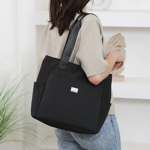 New <b>Nylon</b> Vintage Bohemian Lady Mommy Bag Large Capacity Oxford <b>Tote</b> Handbag Fashion Women Single Shoulder Bags Wholesale Supply - Product Image 4