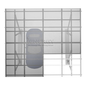 Support Emballage au détail Station de charge solaire EV Kit complet Chargeur EV monophasé hors réseau Système solaire d'abri de voiture de charge - Product Image 3