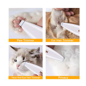 Cortadora de Pelo Eléctrica Inalámbrica Recargable LILIPRO PT202, Cortadora de Pelo de Plástico <span class=keywords><strong>para</strong></span> Mascotas, Kit de Productos de Aseo <span class=keywords><strong>para</strong></span> <span class=keywords><strong>Perros</strong></span> y Gatos, Carga USB - Product Image 2