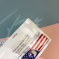 Sac d'emballage personnalisé imprimé refermable en plastique souple transparent pour appâts de pêche avec fermeture éclair