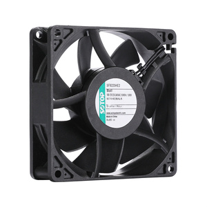 Ip68 dc9225 92x92x25mm 9cm 48V DC khung Fan không thấm nước trục quạt làm mát 3000rpm tùy chỉnh công nghiệp bảng điều khiển OEM ODM - Product Image 1