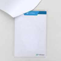 Fourniture spéciale de cahier de notes d'affaires en PU avec logo d'estampage à chaud Papier à feuilles mobiles épais pour les conférences