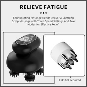 Phenitech-2026 Nuovo Design Pistola Massaggiante Elettrica a 4 Teste per Fascia, Schiena e Spalle, Massaggio Muscolare Profondo - Product Image 3