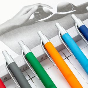 23 Plastic Ballpoint <b>Pen</b> 14cm Length Black Ink Uv Printing Custom Logo Ty Brand Wholesale Advertising School Business <b>Pen</b> - Product Image 3