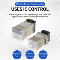 Contrôleur de température numérique intelligent XRKC E5C4/E5C2 avec bouton rotatif de type K, thermostat PID réglable OEM/OEM pour l'emballage
