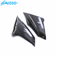 AKOSO accessoires de moto en fibre de carbone panneaux latéraux de réservoir de carburant revêtement d'habillage de cadre pour YAMAHA MT09 FZ09 2017-2020