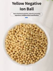 Billes de tourmaline jaune OEM, libération d'ions négatifs, purification de l'eau et de l'air, santé et bien-être, MOQ 25 kg - Product Image 2