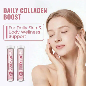 Comprimés effervescents de collagène à marque privée OEM, peptides de collagène, produits de beauté, suppléments de vitamine C pour éclaircir la peau - Product Image 4