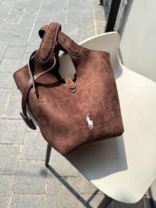 Sac de panier en tissu daim Raff <span class=keywords><strong>Polo</strong></span> le plus vendu transfrontalier 2025 sac seau nouveau sac à main à bandoulière unique pour les femmes - Product Image 2