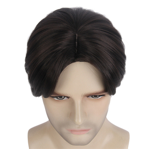 Juego de tronos Jaime <span class=keywords><strong>Lannister</strong></span> mismo estilo hombres Cosplay peluca medio Parted Carney Karen peluca - Product Image 3