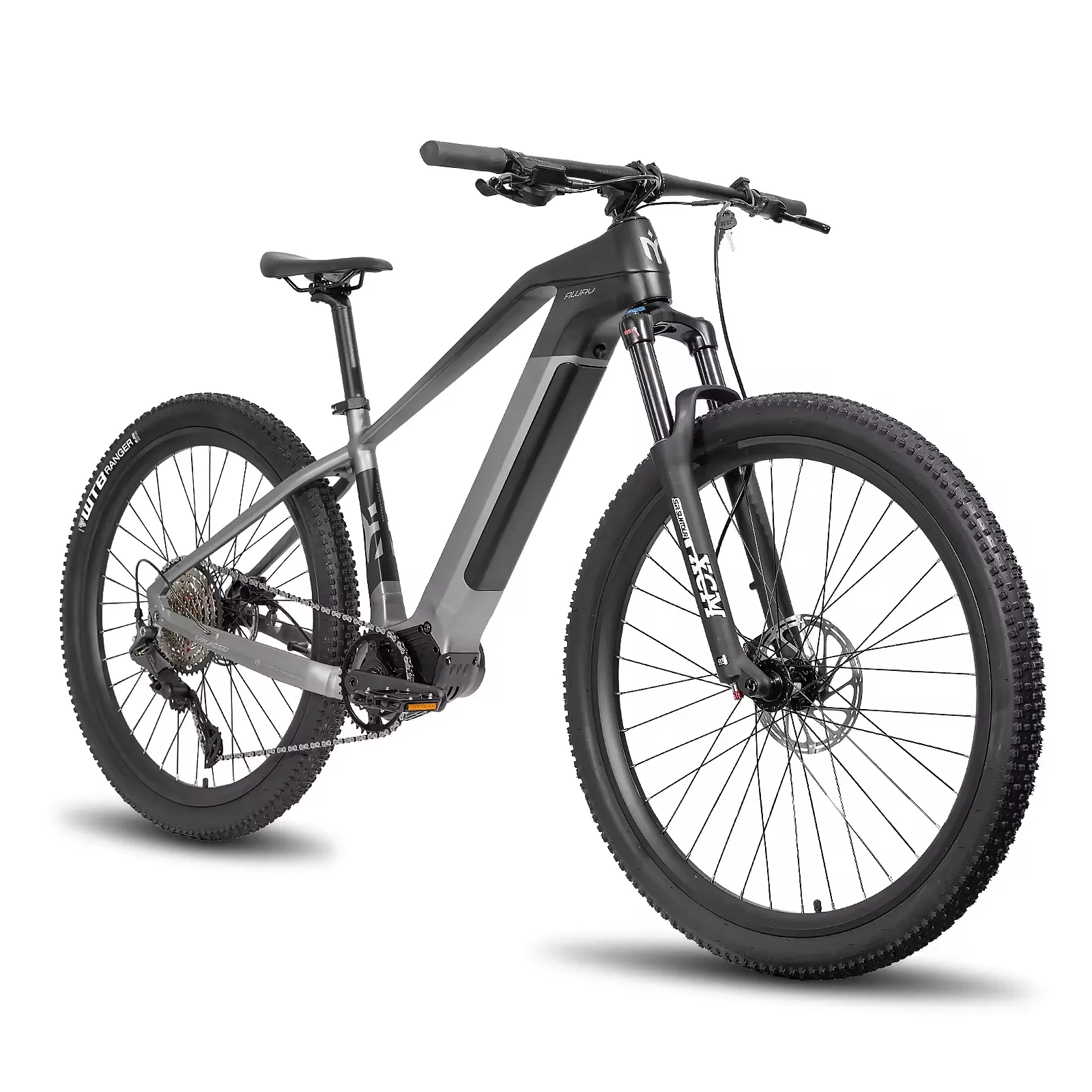 JOYKIE 27.5 אינץ' בלם דיסק הידראולי 250w מנוע מרכזי 10 מהירויות מסגרת הנעה מלאה ריתוך שטוח אופני עיר חשמליים