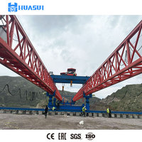 Equipo de lanzamiento de viga de puente de hormigón prefabricado 200T