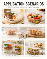 Barquette en plastique PET antistatique personnalisée pour aliments, équipement électronique, etc.