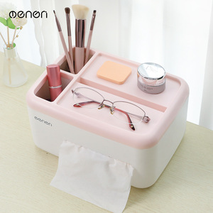 Creative Nordic Minimalist Plastic Desktop Home Tissue Box Paper Storage Box Home Car Gift