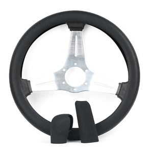 인기있는 새로운 범용 실리콘 자동차 핸들 커버 세트 자동차 방수 인테리어 액세서리 - Product Image 2