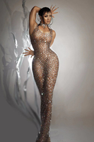 NOVANCE Y3441 Produits de dropshipping 2024 Robe de bal personnalisée Robe moulante en diamant pour femmes pour le bal de promo ou un anniversaire